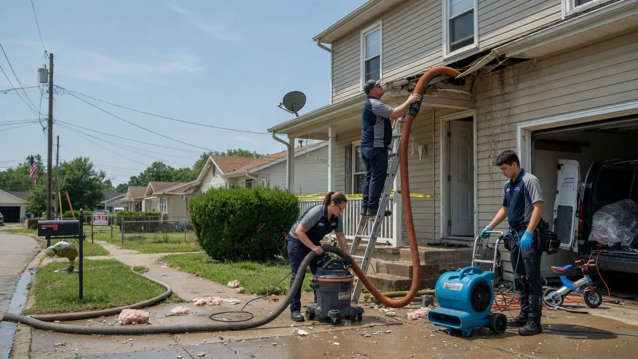 Water Damage Restoration in Armstrong, IL near me